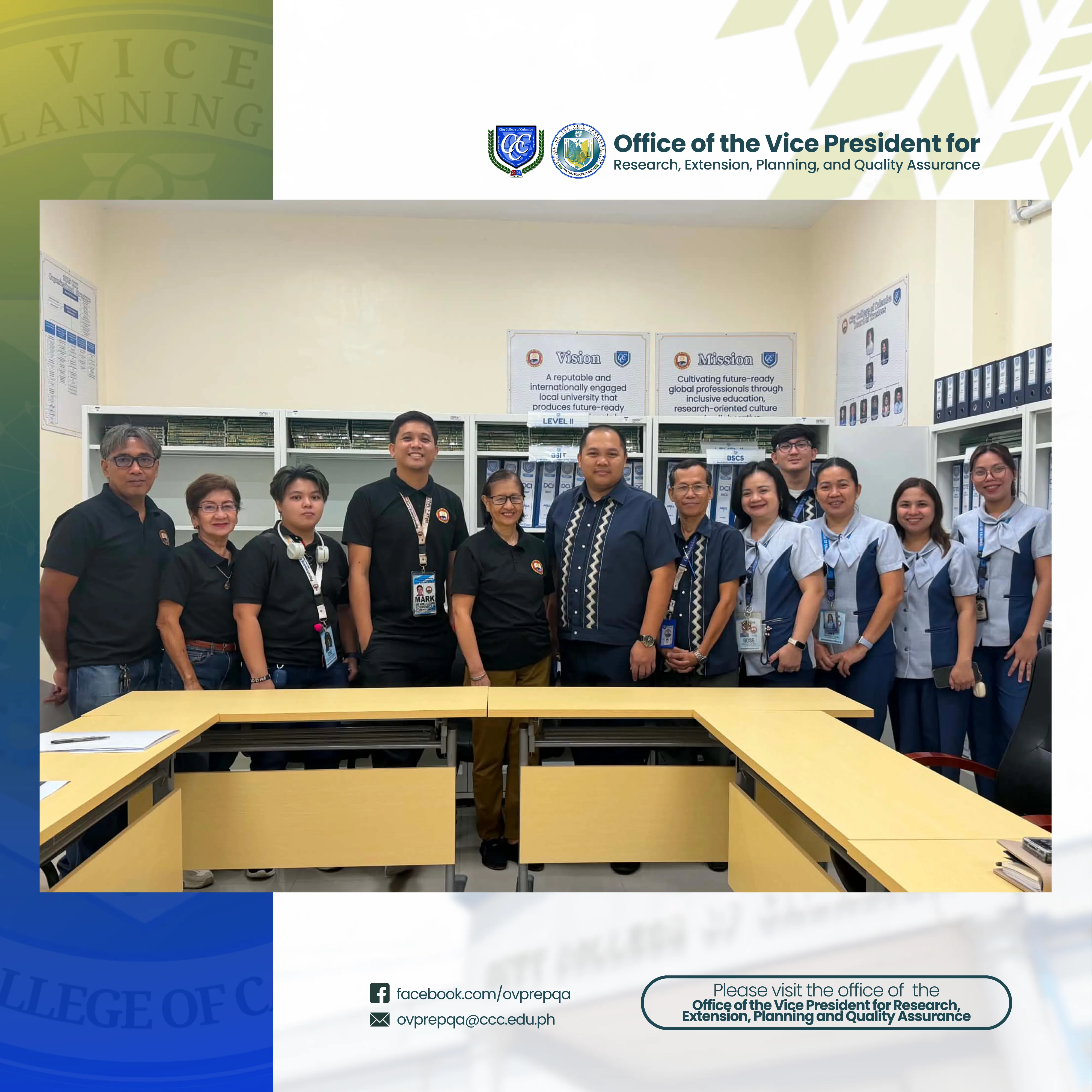 Project Monitoring Activity at City College of Calamba